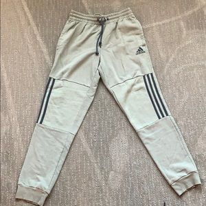 Khaki Green Men’s Adidas joggers size sm